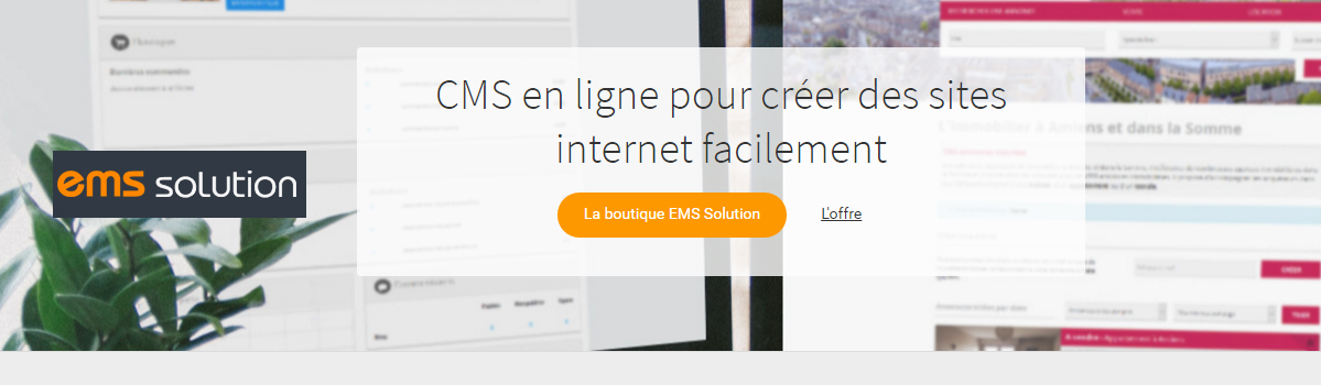 Le nouveau portail d'EMS Solution